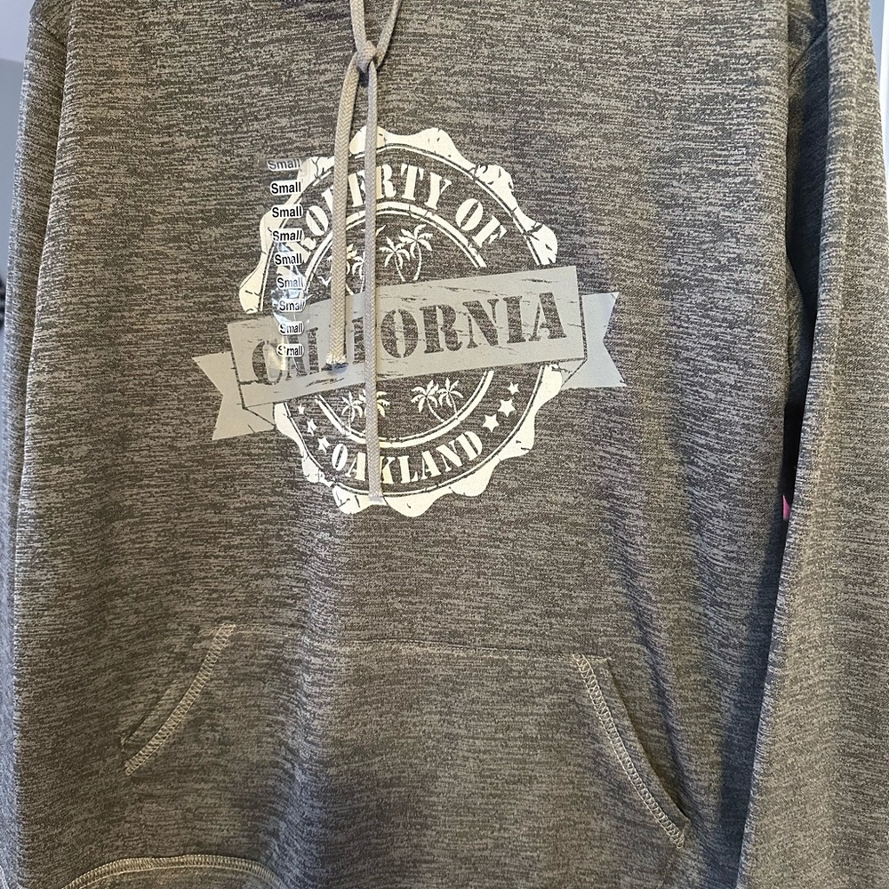 Plush Grey Pullover hoodie